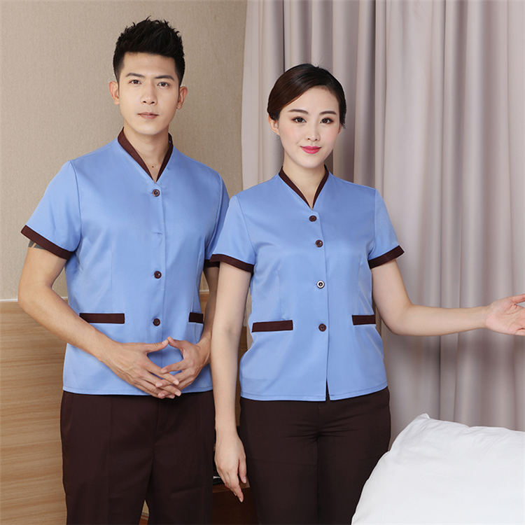 中式酒店保洁服